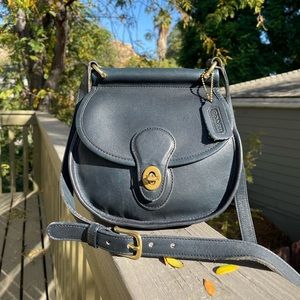 Rare 1970’s Vintage Coach Navy Post Pouch